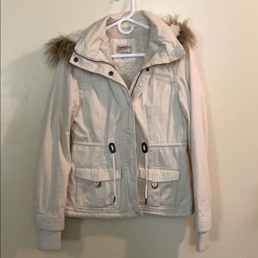 Creamy White Women Jacket